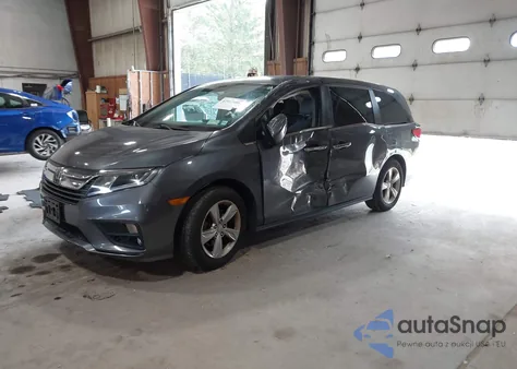 2018 Honda Odyssey Ex из США, поврежденный, VIN 5FNRL6H56JB083535